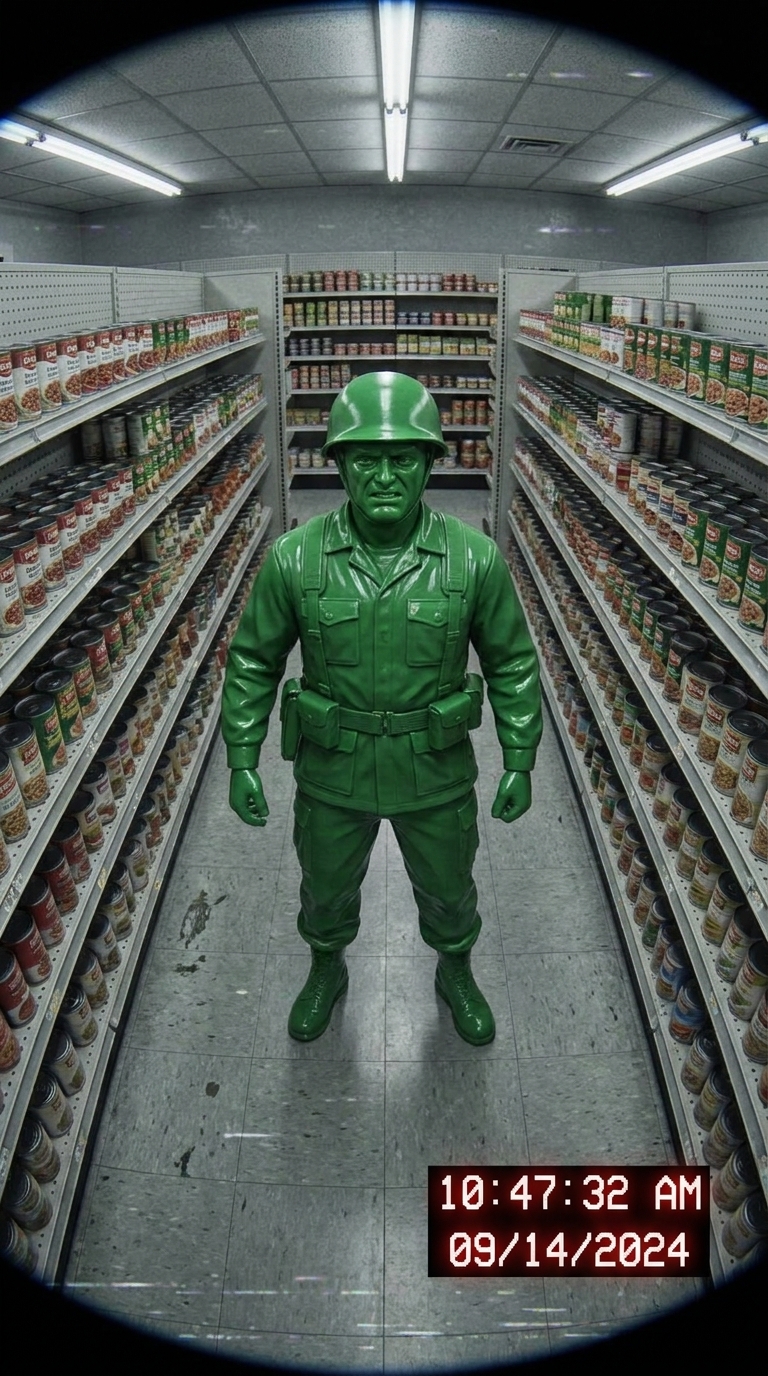 cleanup in aisle four. hostile forces secured.
